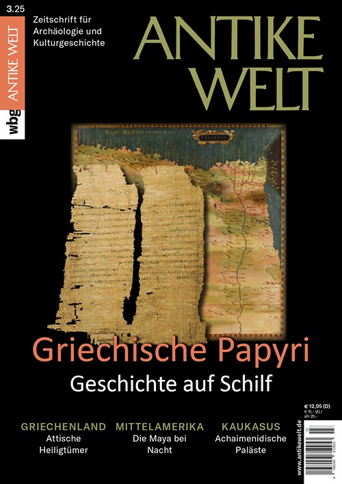 Titelseite Antike Welt. Zeitschrift für Archäologie und Kulturgeschichte 3/2025