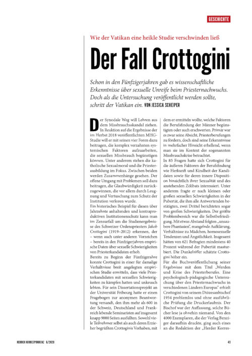 Priester in der Krise: Dossier