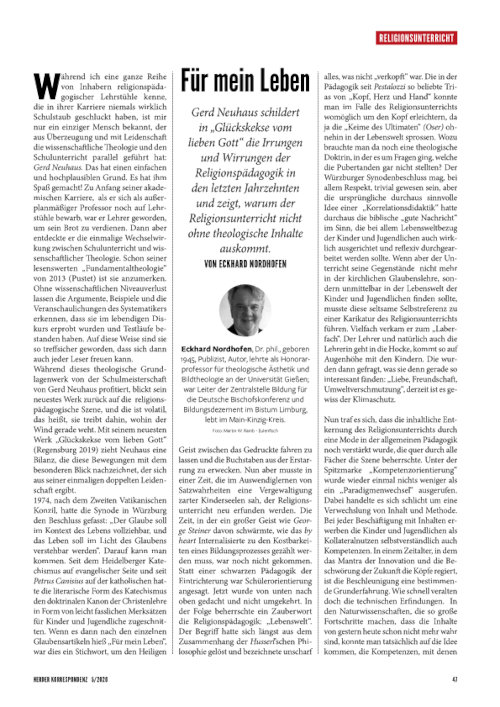 Religionsunterricht in der Diskussion: Dossier