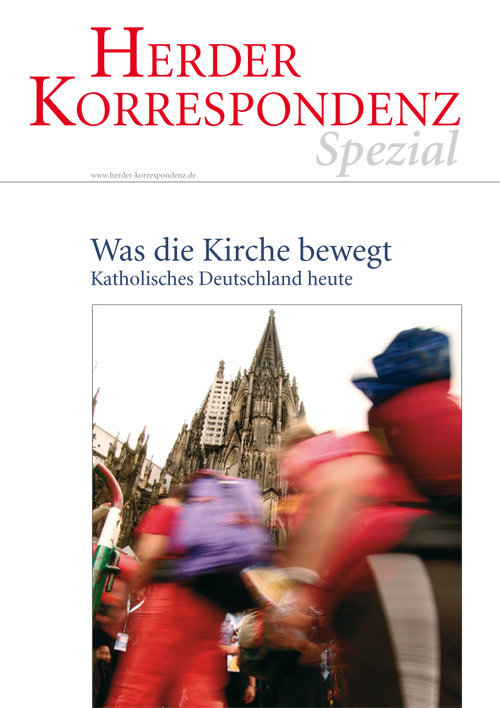 Titelseite Herder Korrespondenz Spezial: Was die Kirche bewegt. Katholisches Deutschland heute