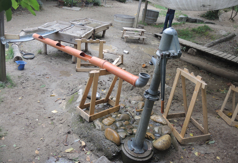 Die Wasserbaustelle