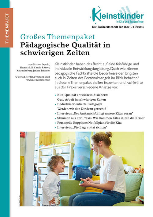 Pädagogische Qualität in schwierigen Zeiten